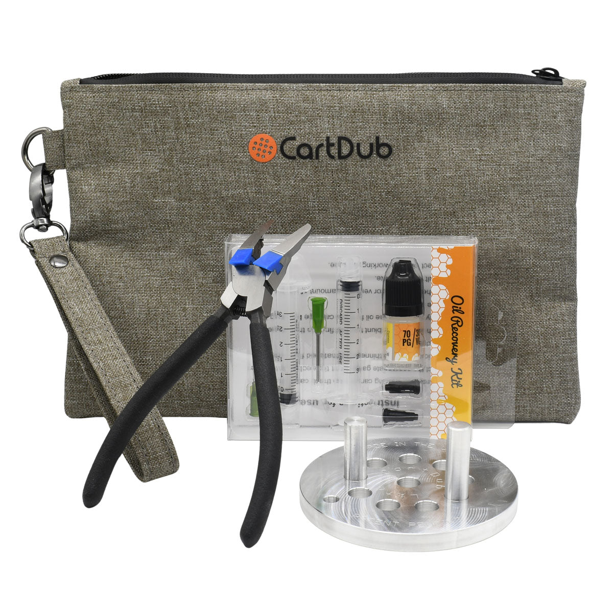CartDub Kit To Open & Remove Oil From Prefilled Cartridge