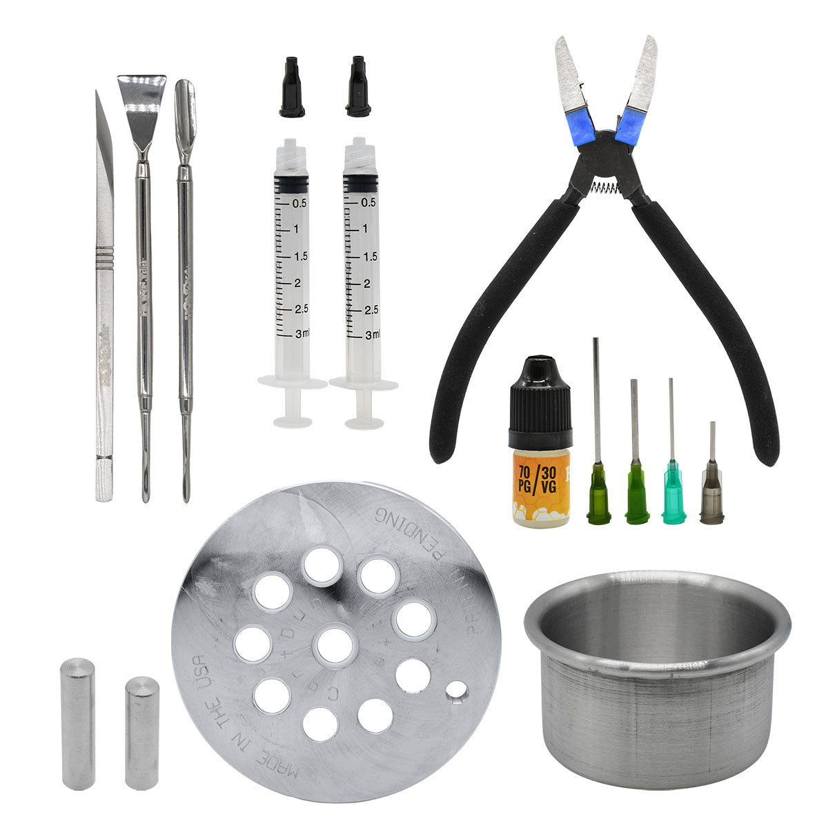 CartDub COMPLETE Kit to Open 510 Cartridges and Remove Oil